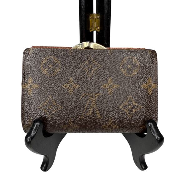 Louis Vuitton Monogram Kisslock Wallet And LV Box Authentic Vintage - Picture 3 of 16